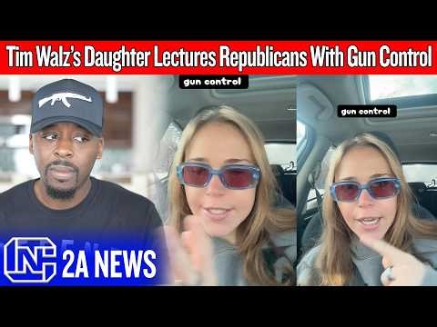 After The Trump Attack, Tim Walz’s Daughter Made This Gun Control Argument