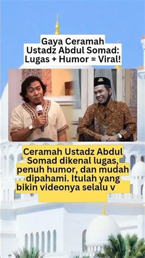 Gaya Ceramah Ustadz Abdul Somad: Lugas + Humor = Viral!
