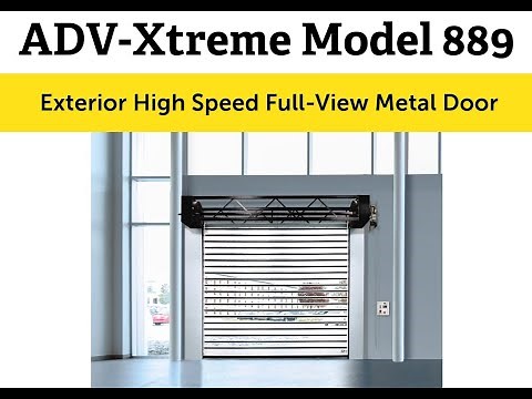 Wayne Dalton Model 888 and 889 ADV-Xtreme High Speed Metal Doors