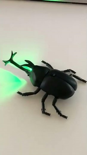 西松屋のおもちゃ「リモコンで動く！アクションカブトムシ」を動かしてみた