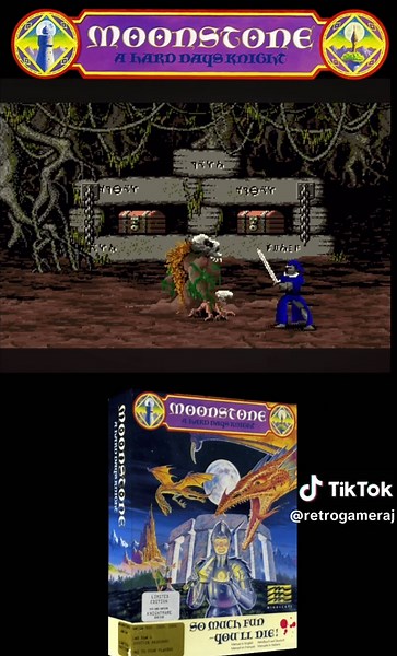 Discover the Classic Game Moonstone on Amiga 500