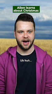Explaining Christmas to an alien 👽 🎄 #christmas #alien #relatable #skit #funny | Joe McTernan