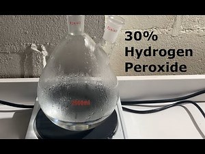 Concentrating Hydrogen Peroxide to 30%