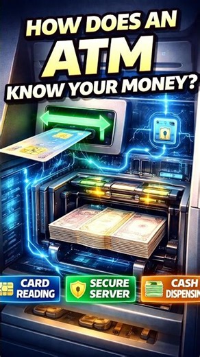 How an ATM Machine Works | The Technology Behind Cash Withdrawal.