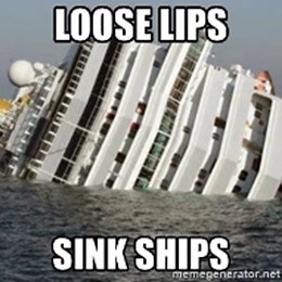 Loose Lips Sink Ships - Meaning, Origin and Usage - English-Grammar-Lessons.com