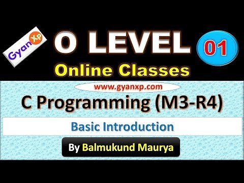 O Level || C Programming M3-R4 (Part 1) || O Level Online Class || Hindi