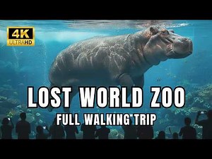 LOST WORLD ZOO | WHAT TO SEE Inside the Zoo? | Full Trip Video 【4K】