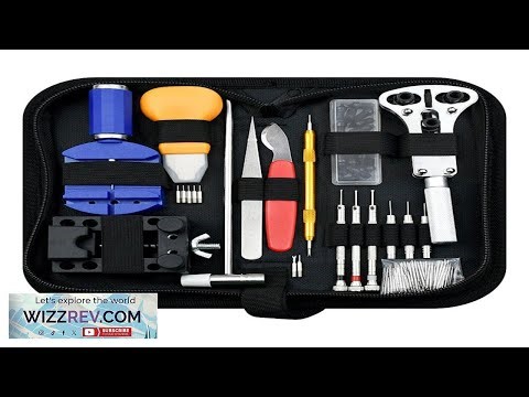 147pcs Watch Repair Tool Kit Watch Link Pin Remover Shell Opener Spring