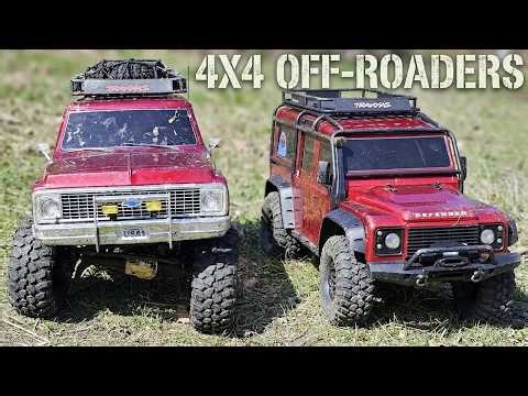 Traxxas TRX4 K10 & Defender 4X4 Off-Roaders