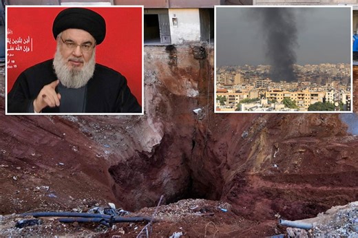 Israel killed Hezbollah leader Nasrallah with 80 tons of bunker-buster bombs after spies spent years penetrating his entire network