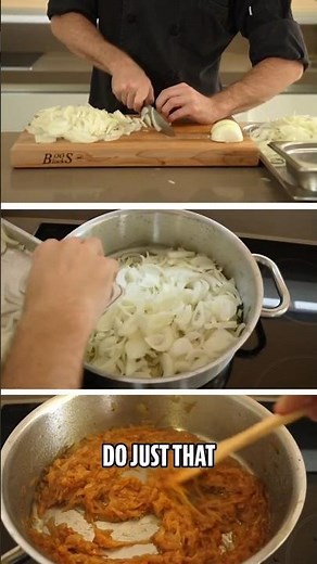 Make The Best Caramelized Onions! Like a Chef