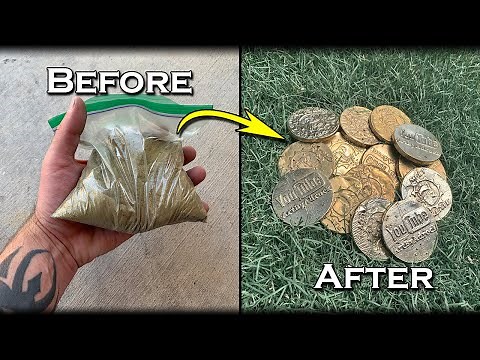 Casting Custom BRASS Coins From Wax Molds - Easy DIY Coin Making