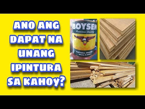 pintura sa kahoy pang primer