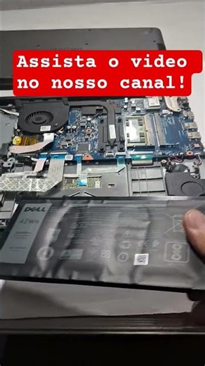 Notebook dell desmontado! Assista os outros vídeos para descobrir oque aconteceu! #notebookdell