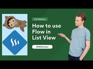 How to Use Flow in List View inside Salesforce || #LightningFlow #Salesforce