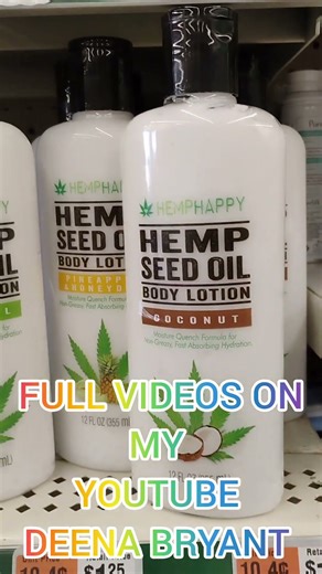 Hemp Seed Oil at Dollar Tree