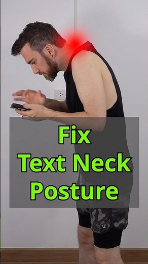 Fix Ugly Text Neck (Forward Head Posture Exercises)