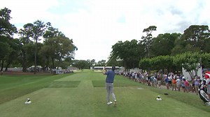 Henrik Norlander hits it pin high to set up birdie at Myrtle Beach
