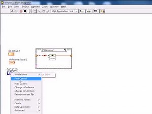 Windowing LabVIEW Tutorial