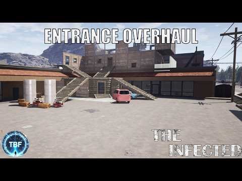Base Entrance Rebuild + Power Upgrades | The Infected Day 42