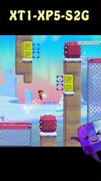 Super Mario Maker 2 🎮 -∴壁キックポンポン∵- #short #mario #supermario