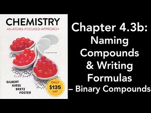 Lair Chem2 Ch. 4.3b: Naming Compounds & Writing Formulas – Binary Compounds
