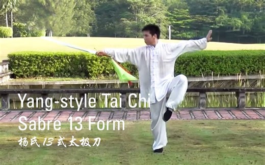 杨氏太极刀13式 (Yang-style Tai Chi Sabre 13 Form)