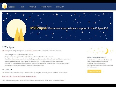 2020 : How to Install Maven Eclipse Plug-In on Eclipse IDE? M2E