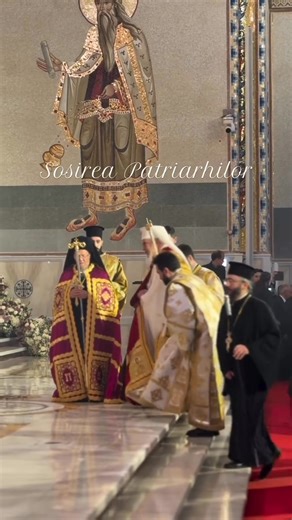 17K views · 483 reactions | The arrival of the Patriarchs at the consecration service of the iconography of Romania’s National Cathedral  #thegoodtoknow | Basilica News Agency | Facebook