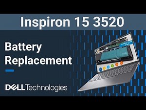 Inspiron 15 3520 | How to replace the battery