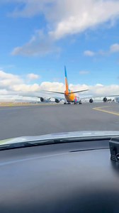68K views · 527 reactions | Join us in the passenger seat, as we do our daily taxiway for the Emirates A380 as she sets off  Why do we do this? Runway inspections are a really important part of our daily duties to make sure the airfield remains safe and compliant. The A380 is so HUGE, we follow it to ensure no debris is blown onto the runway by its jet engines. How fast do you think it goes? | Glasgow Airport | Facebook