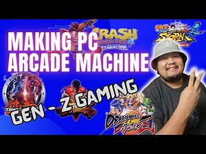 GUMAWA TAYO NG PC ARCADE MACHINE (GEN - Z GAMING)