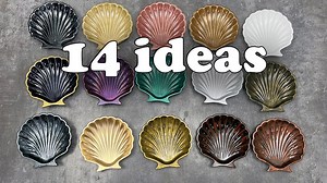 14 creative ways to color plaster crafts