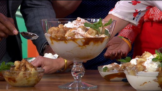 Jeffrey Eisner makes apple crumb cobbler in an Instant Pot