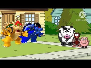 Charlie, David, and Perry Grounds Dark Bowser/Ungrounded