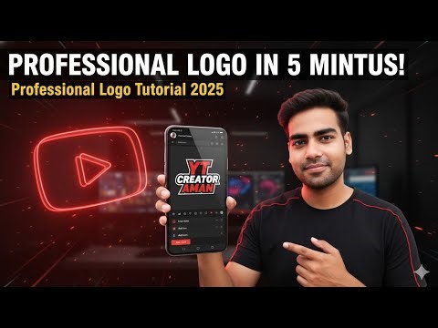 How to Make a Professional YouTube Logo | Free & Easy Tutorial
