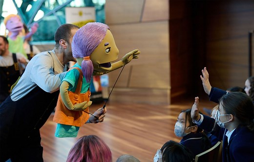 Cancer Education Puppets at Schools | Camp Quality