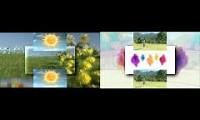 Mix of 2 videos from youtube : teletubbies and boohbah scan