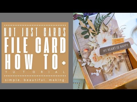 How To Make File Cards & Use Them Everywhere | Every Surface a Canvas #ideaology #timholtz