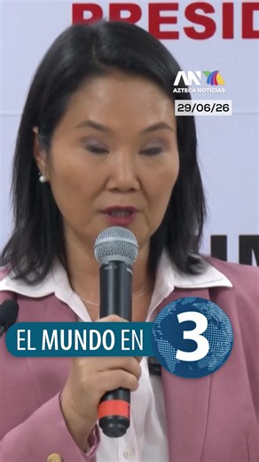 Venezuela La cifra de muertos tras los terremotos en Venezuela ascendió a más de mil 700. Perú Autoridades peruanas confirmaron el triunfo de Keiko Fujimori en las elecciones presidenciales. Estados Unidos Trump anunció una reunión de alto nivel con Irán para dar continuidad a las negociaciones de paz. #ElMundoEn3 #Venezuela #Perú Sismo, terremoto, temblor, Venezuela, centro de acopio