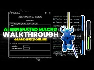 GUI and Conditional Functions | Macro Everything 4 (Grand Piece Online)
