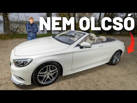 Mercedes S500 Cabrio használtteszt télen 🥶 Nincs nagyobb LUXUS!
