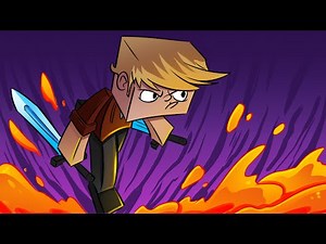 Minecraft "Volcano Battle! Bridges" (Minecraft PvP) w/ Lachlan & The Pack