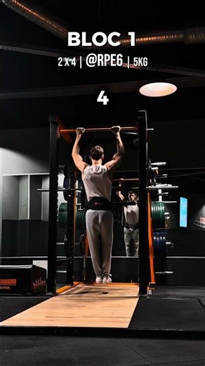 Séance TRACTION du cycle FORCE #musculation #traction