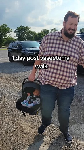 1 day post vasectomy walk #vasectomy #menshealth #nomorebabies | vasectomy
