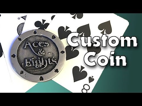 Making Custom Metal Coins Using Silicone (Challenge Coin or Card Protector)