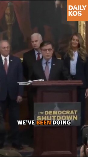 Sure, Mike—run that again. Maybe this time voters will hate it slightly less. Full story here 👇 https://www.dailykos.com/stories/2025/10/27/2350714/-GOP-s-new-health-care-fix-sure-sounds-familiar | Daily Kos