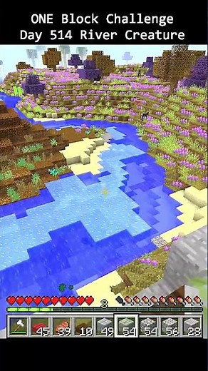Day 514 Minecraft build challenge - ONE BLOCKS BUILD