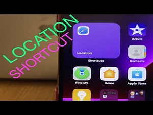 iOS - Location shortcut - Add to home screen