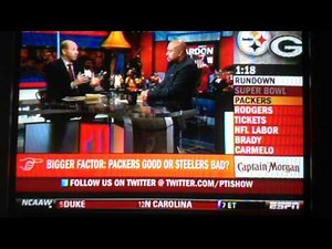 Pardon the Interruption - Super Bowl XLV - 2/7/2011